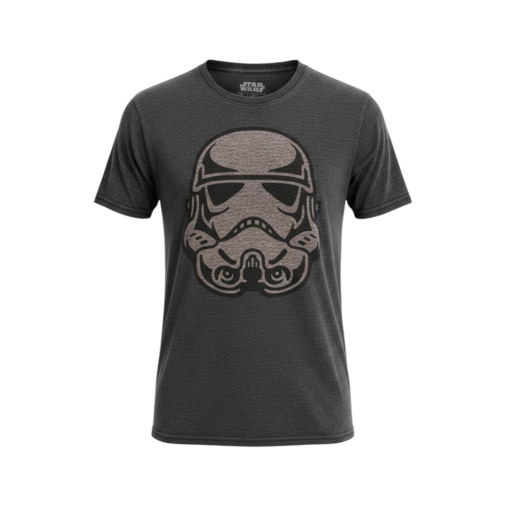 Star Wars Men's Stormtrooper Tee M Gray